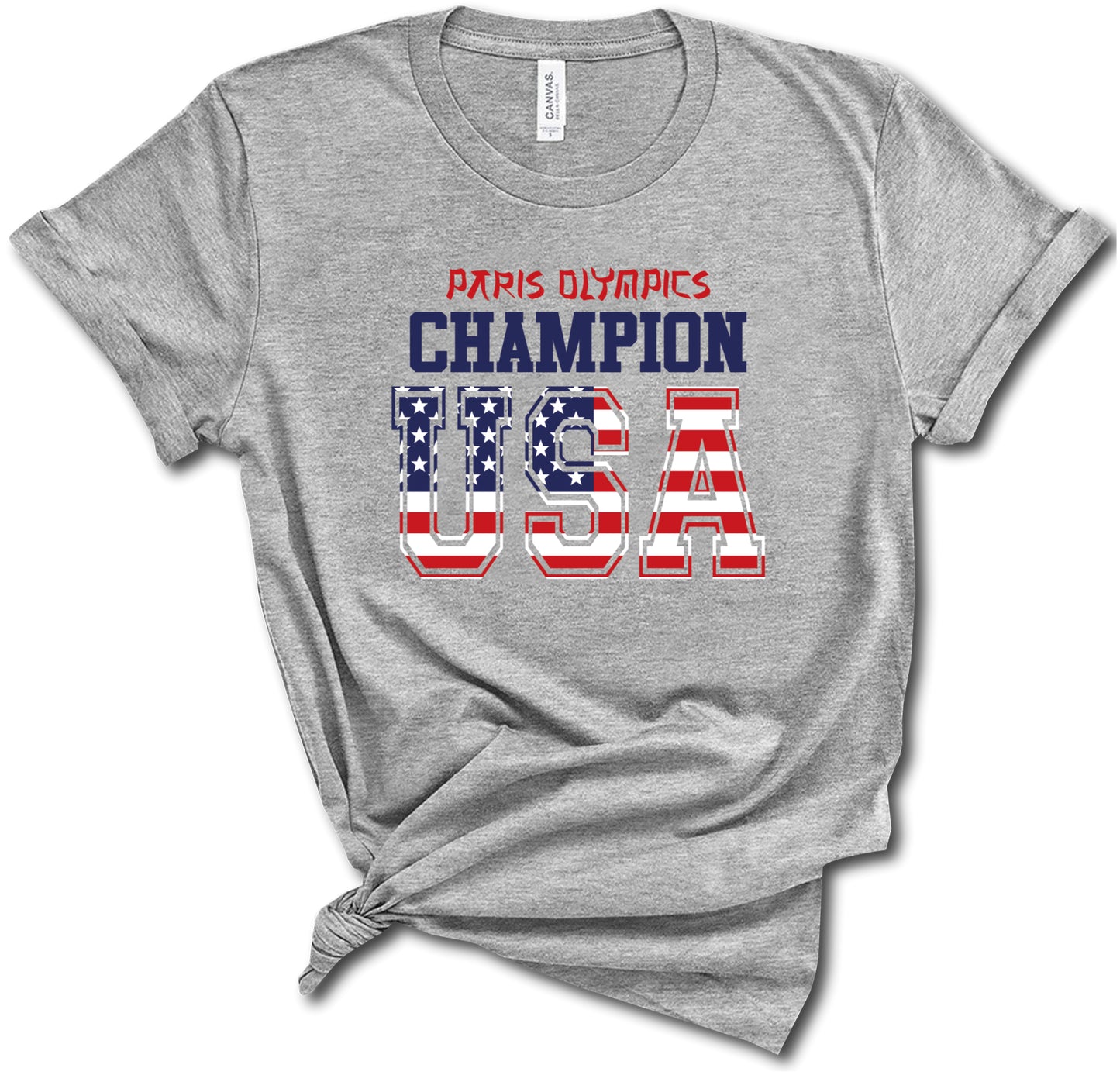 Champion USA T-Shirt, Paris Trip Shirt, Olympic T-Shirt, Sport Tee, Summer Olympics T-Shirt