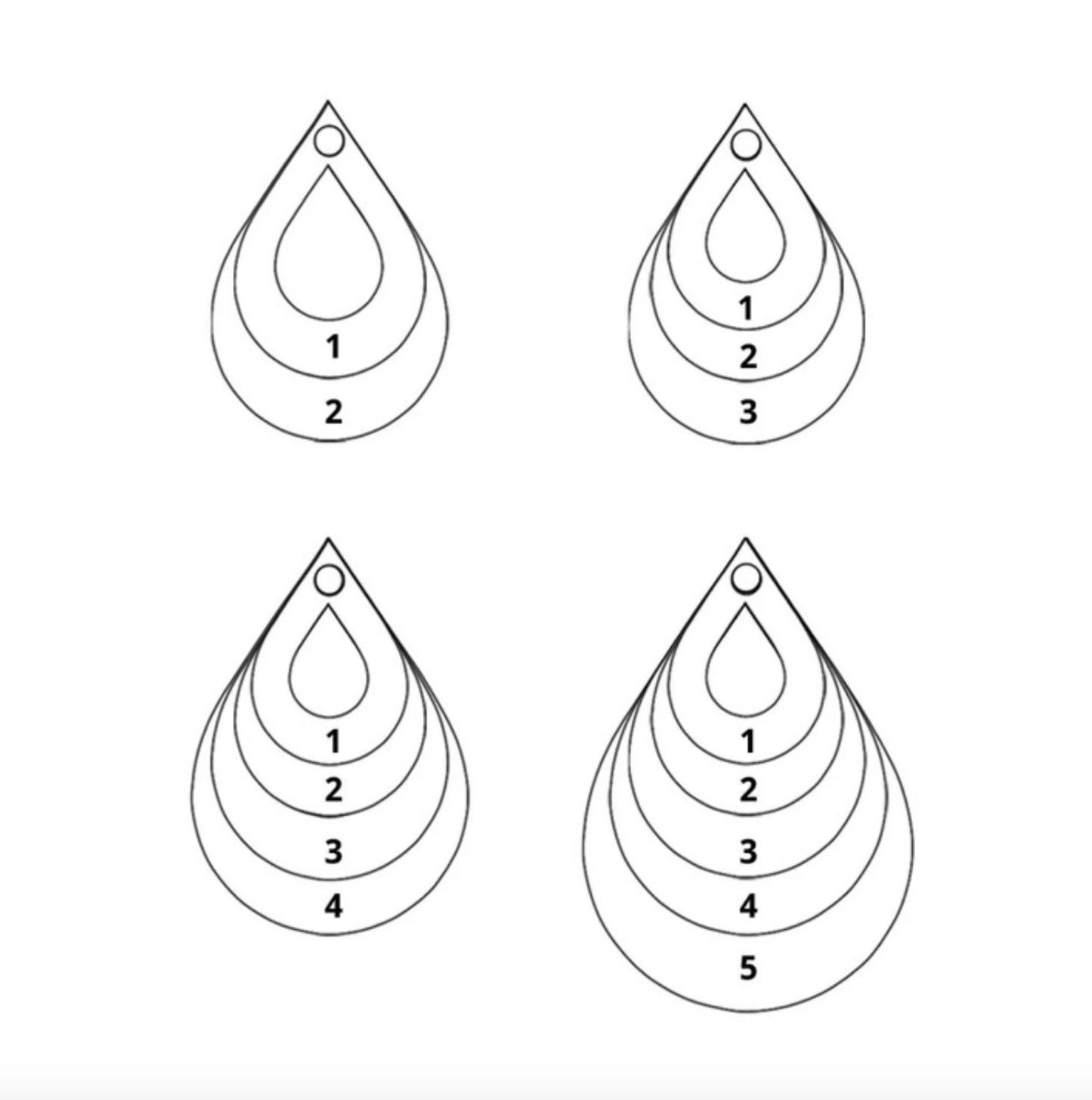 Christmas Day Necklace Gift, Family Personalized Necklace, Custom Children Name Drops, Personalized Gift, Linked Drop Necklace, Love Gift