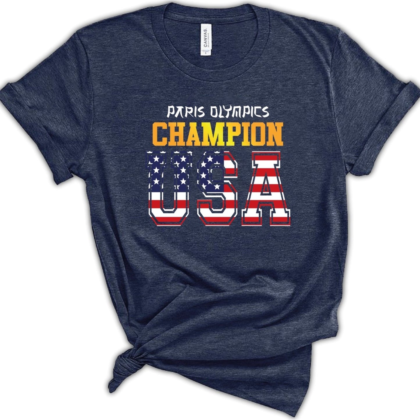 Champion USA T-Shirt, Paris Trip Shirt, Olympic T-Shirt, Sport Tee, Summer Olympics T-Shirt