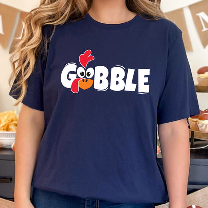 Gobble Thanksgiving Shirt, Thanksgiving T-shirt Womens, Family Thanksgiving Shirts, Funny Thanksgiving 2024,Thanksgiving Shirt, Friendsgiving Tees