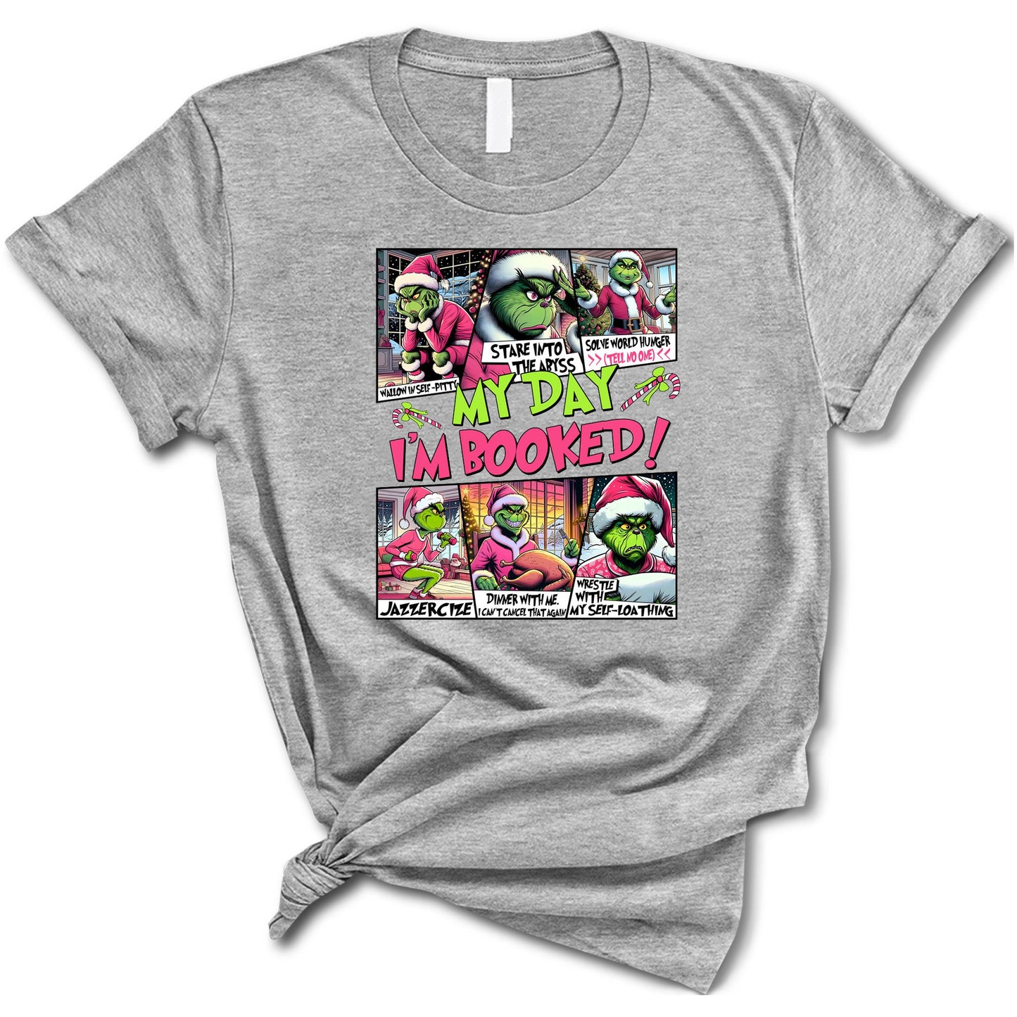 My Day Pink Xmas T-Shirt, Christmas Shirt, Merry Christmas Shirt, Funny Xmas Tee, Winter Holiday Tee, Gift For Christmas , Xmas Party T-Shirt