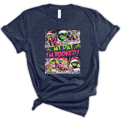 My Day Pink Xmas T-Shirt, Christmas Shirt, Merry Christmas Shirt, Funny Xmas Tee, Winter Holiday Tee, Gift For Christmas , Xmas Party T-Shirt
