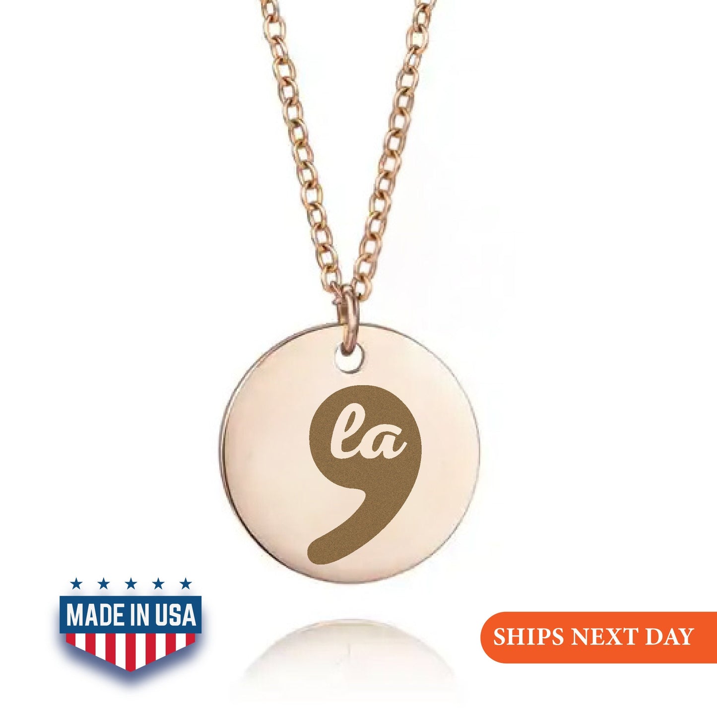 President Kamala La Necklace, La Kamala Necklace, 2024 President Harris Necklace, Comma-la Gift, US Elections 2024 Necklace, Kamala Jewelry