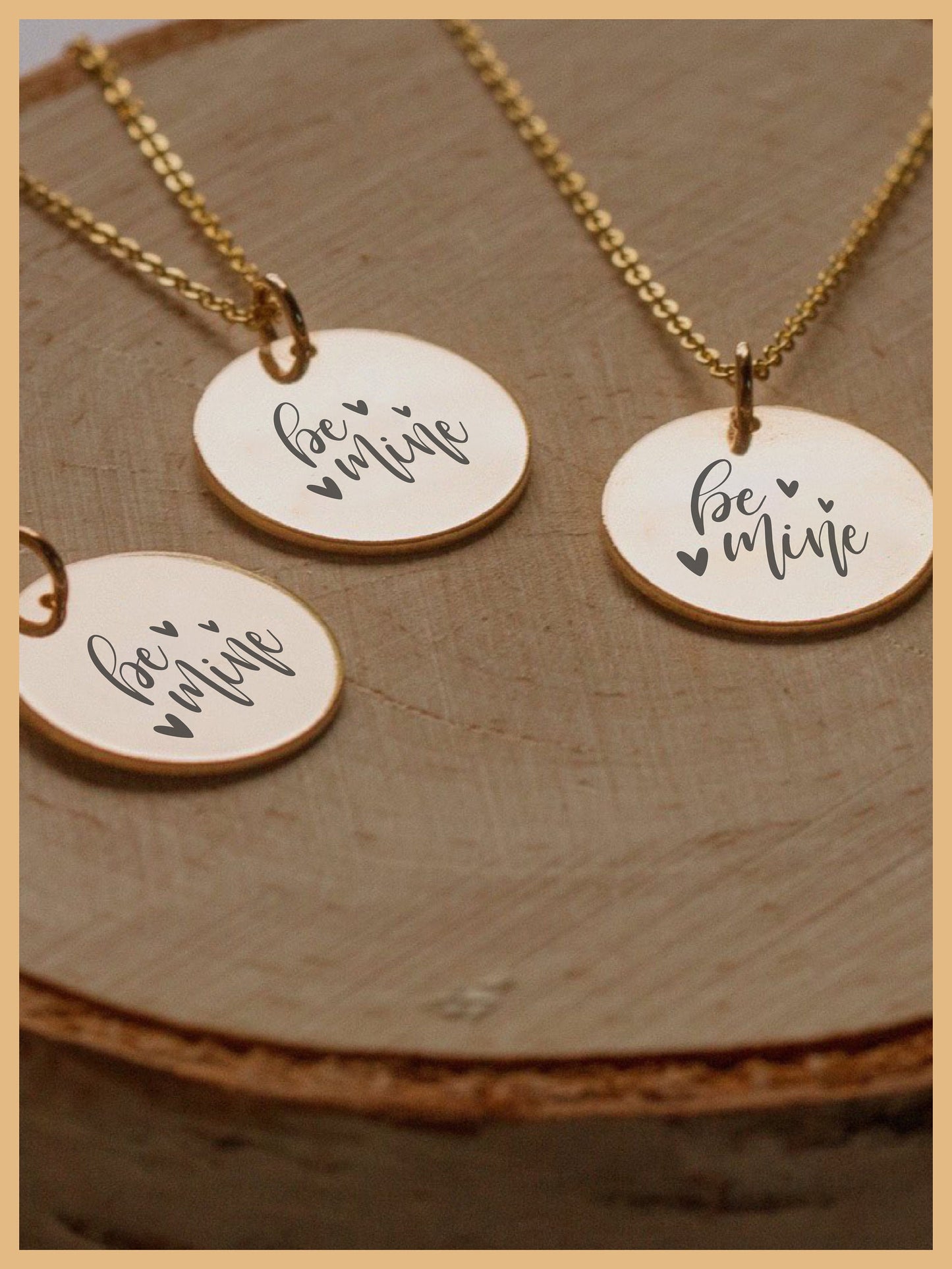 Be Mine Necklace, Mothers Day Necklace Gift, Christmas Gifts, Mom Gift, Be Mine Necklace for Mom, Anniversary Gift, Personalized Jewelry