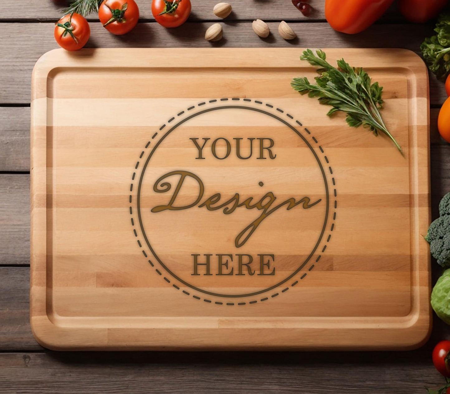 Personalized Bamboo Cutting Board, Custom Design Bamboo Cutting Board, Cutting Board Gifts, Newlywed Gift, Wedding Gift Cutting Board