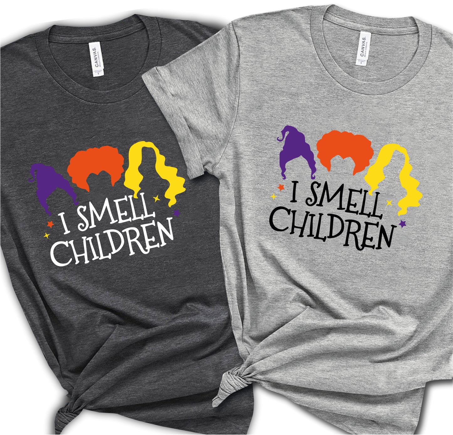 I Smell Children Funny Halloween Shirt, Family Matching T-Shirts For Spooky Season