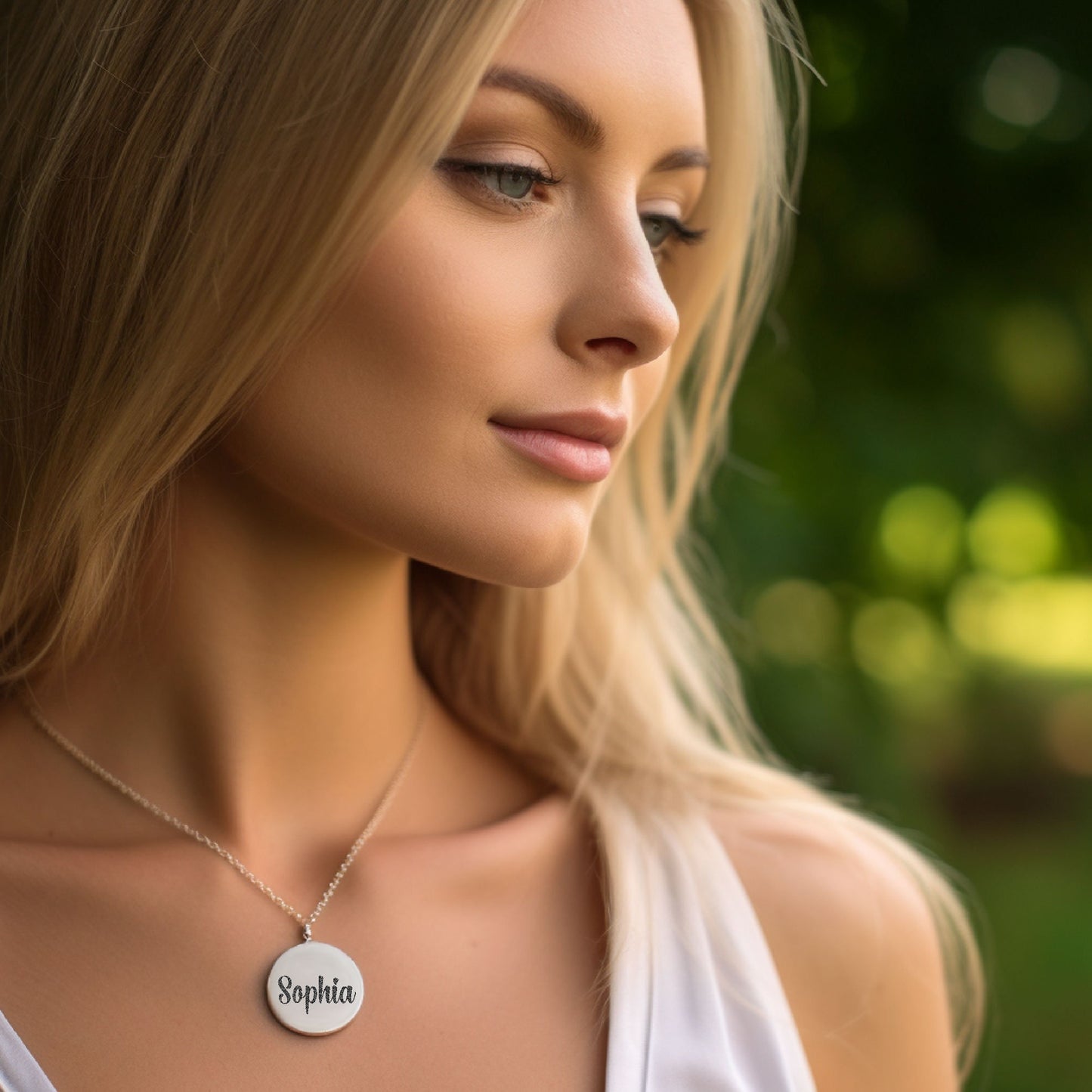 Personalized Valentine's Gift for Mama, Custom Name Necklace, Mother Name, New Mom, Gift for Kids, Best Friends Birthday Valentines Day Gift