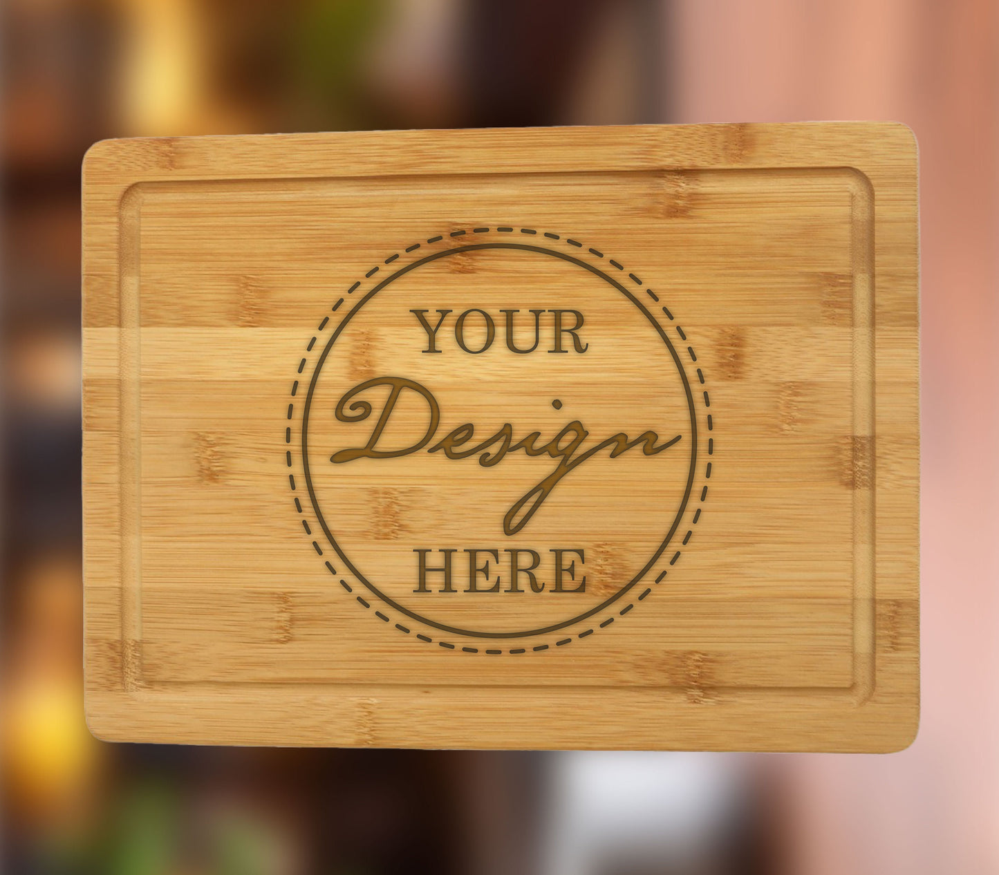 Personalized Bamboo Cutting Board, Custom Design Bamboo Cutting Board, Cutting Board Gifts, Newlywed Gift, Wedding Gift Cutting Board
