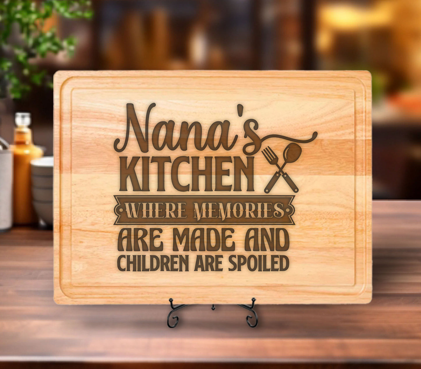 Custom Grilling Board, Cutting Board With Name, Personalized Meat Cutting Board, Engraved Cutting Board, Kitchen Gift, Personalized Kitchen