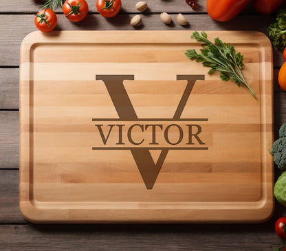 Personalized Bamboo Board Cutting Board, Wedding and housewarming gift, Wedding Gift, Mothers Day Cutting Board, Custom Charcuterie Board