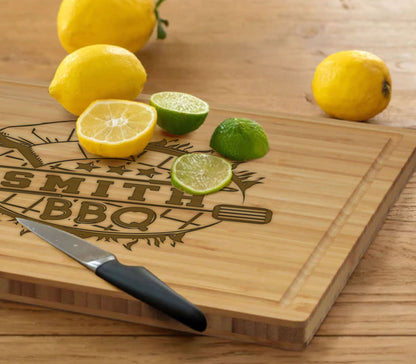 BBQ Cutting Board, Fathers Day Gift, Personalized Gifts, BBQ Gift for Men's Birthday, Charcuterie Board Cutting Board, Custom BBQ Board