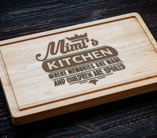 Custom Grilling Board, Cutting Board With Name, Personalized Meat Cutting Board, Engraved Cutting Board, Kitchen Gift, Personalized Kitchen