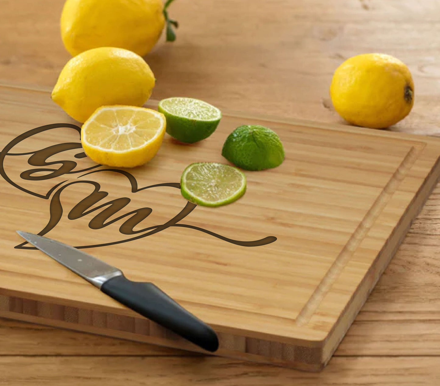 Love Couple Cutting Board, Couple Monogrammed Board, Bamboo Cutting Board, New Home Gift for Couple, Bridal Shower Gift, New Home Gifts