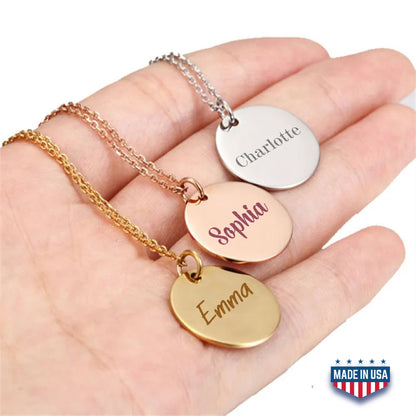 Personalized Valentine's Gift for Mama, Custom Name Necklace, Mother Name, New Mom, Gift for Kids, Best Friends Birthday Valentines Day Gift