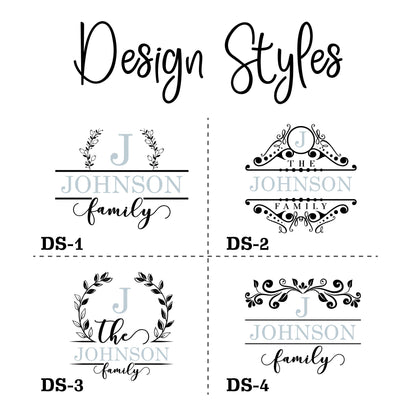 Custom Name Monogram Bamboo Cutting Board, Personalized Bamboo Board Cutting Board, Family Gift, Wedding Gift Cutting Board, Gifts for Mom