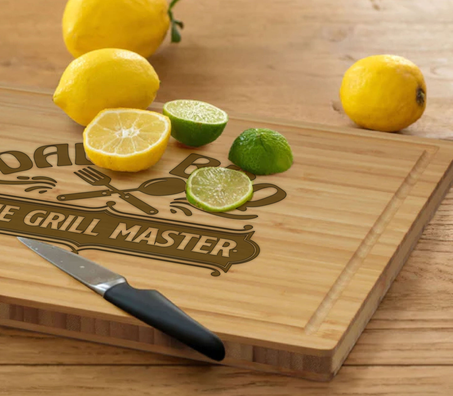 Dad's BBQ Cutting Board, Fathers Day Gift, BBQ Gift for Men's Birthday, Charcuterie Board Cutting Board, BBQ Board, Grill Gift for Dad