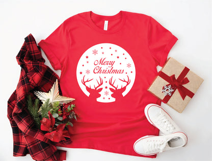 Merry Christmas Shirt, Christmas T-Shirt, Christmas Gifts Tee, Xmas Party Tee, New Year Party Shirt, Happy New Year T-Shirt, Xmas Matching