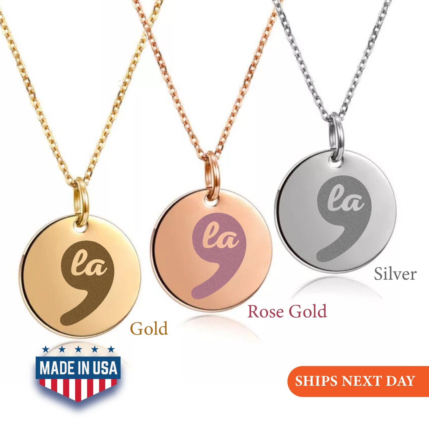 President Kamala La Necklace, La Kamala Necklace, 2024 President Harris Necklace, Comma-la Gift, US Elections 2024 Necklace, Kamala Jewelry