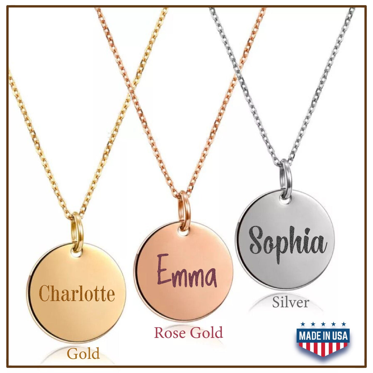 Personalized Valentine's Gift for Mama, Custom Name Necklace, Mother Name, New Mom, Gift for Kids, Best Friends Birthday Valentines Day Gift