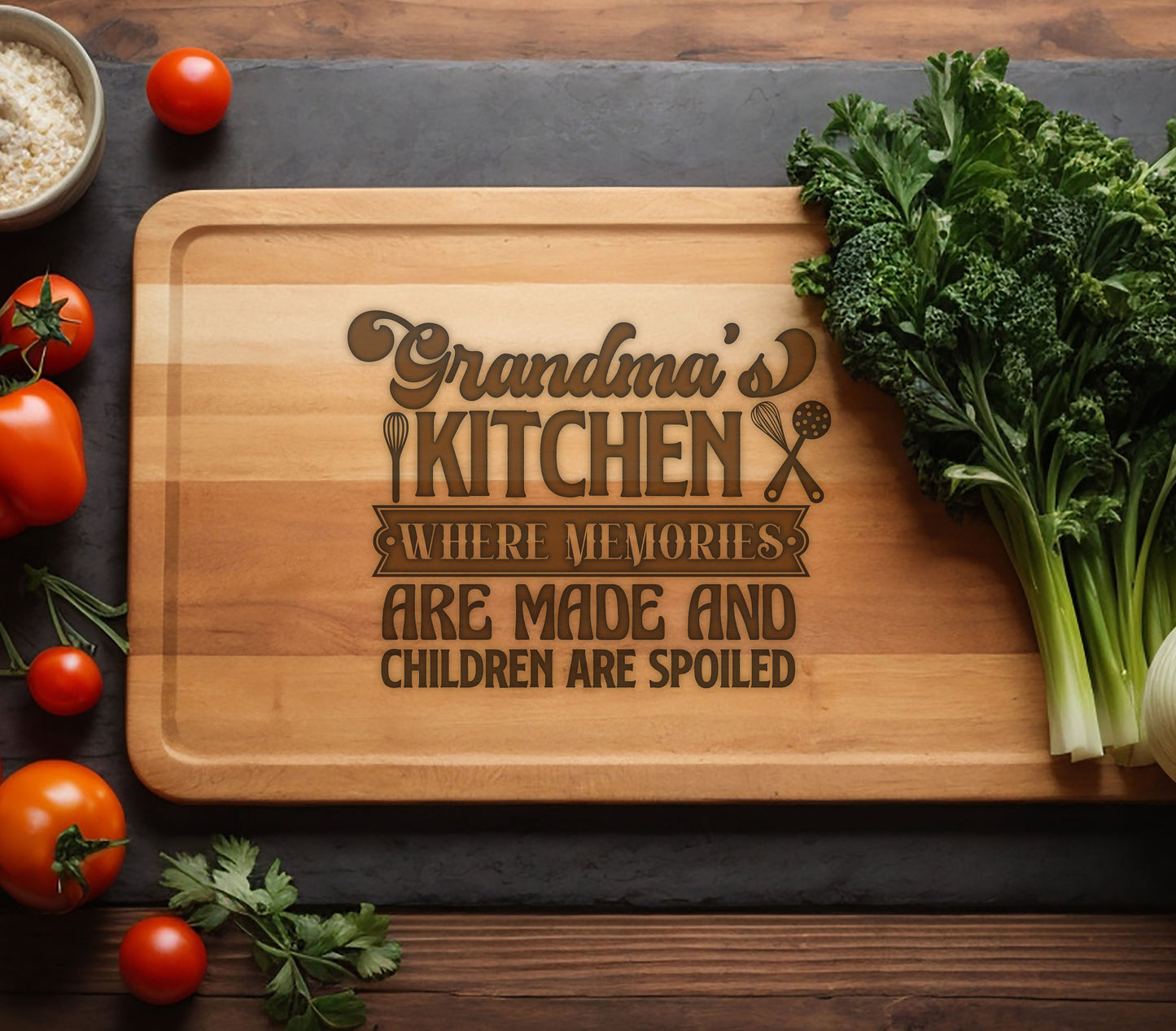 Custom Grilling Board, Cutting Board With Name, Personalized Meat Cutting Board, Engraved Cutting Board, Kitchen Gift, Personalized Kitchen