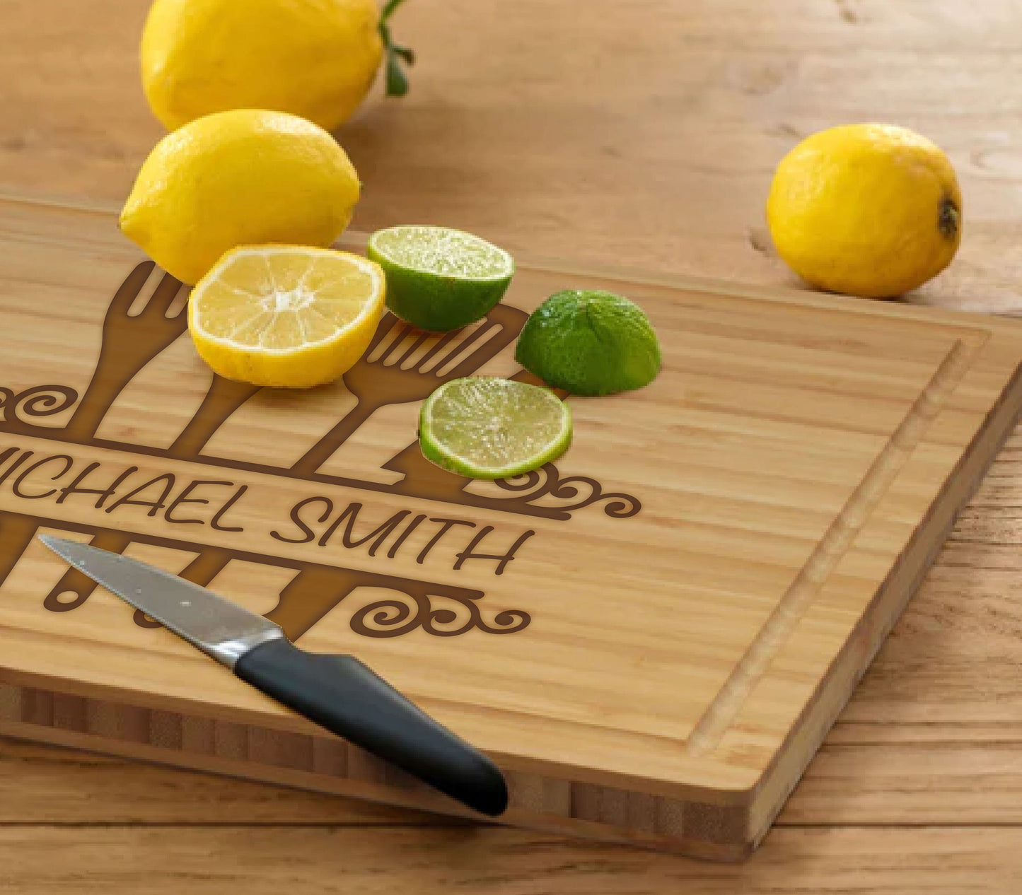 Kitchen Gift for Dad, Personalized Cutting Board Mother's Father's Day Gift, Custom Cutting Board, Engraved Cutting Board Gift for Baker