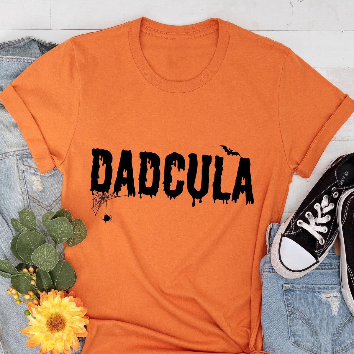 Dadcula Halloween T-Shirt: Funny Family Costume Shirt
