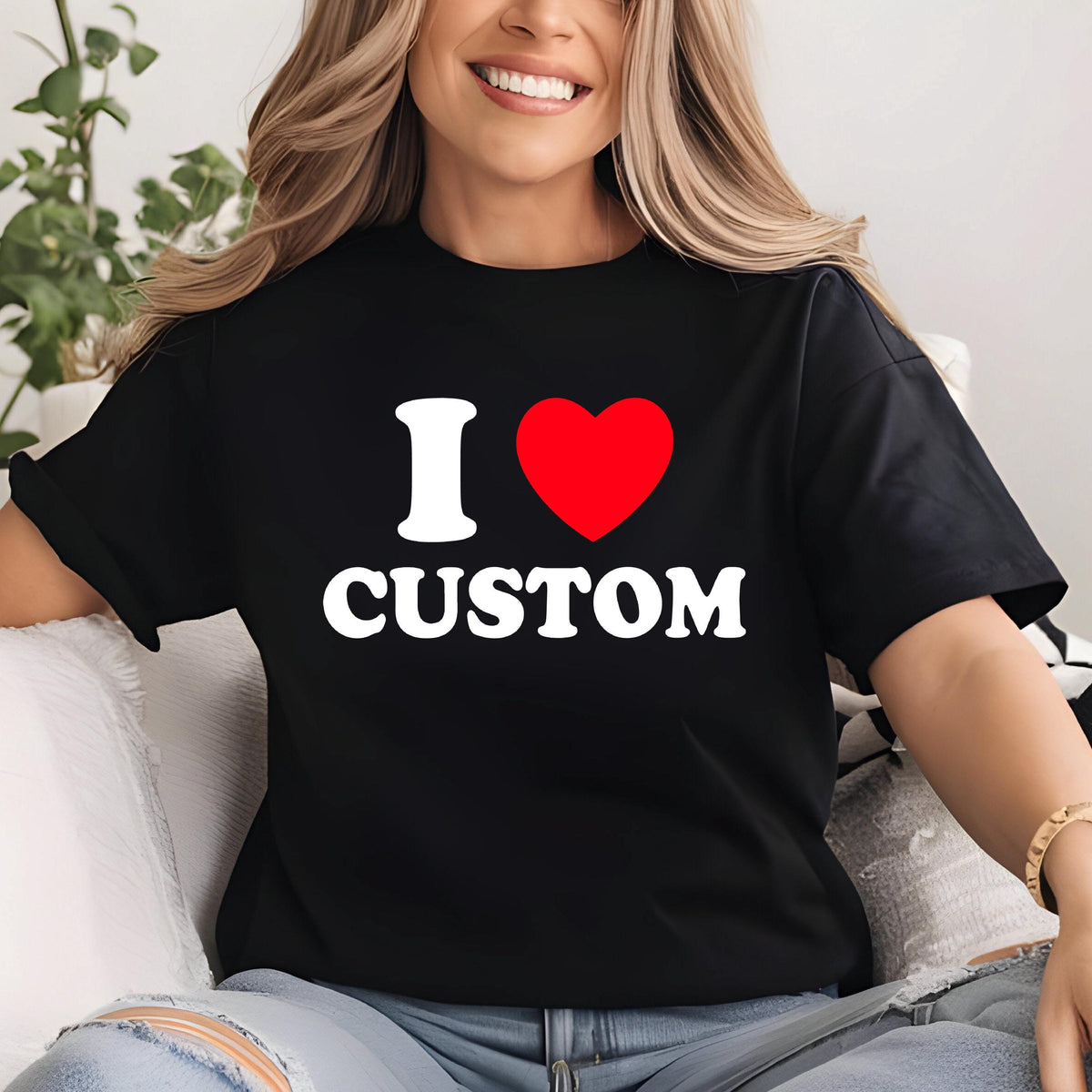 May include: A white ceramic mug with a black handle and the text "But First, Coffee" in a bold, black font. The mug is set against a neutral background, highlighting its simple design.