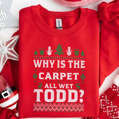 Todd and Margo Christmas Vacation Sweatshirt and Hoodie, Funny Couples Sweat