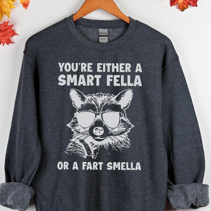 Funny Raccoon Hoodie: Retro 90s Sweatshirt