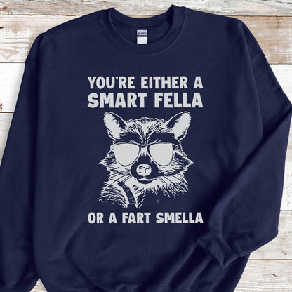 Funny Raccoon Hoodie: Retro 90s Sweatshirt