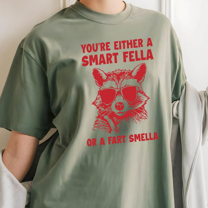 Funny Raccoon Comfort Colors T-Shirt: Retro Sarcastic Tee