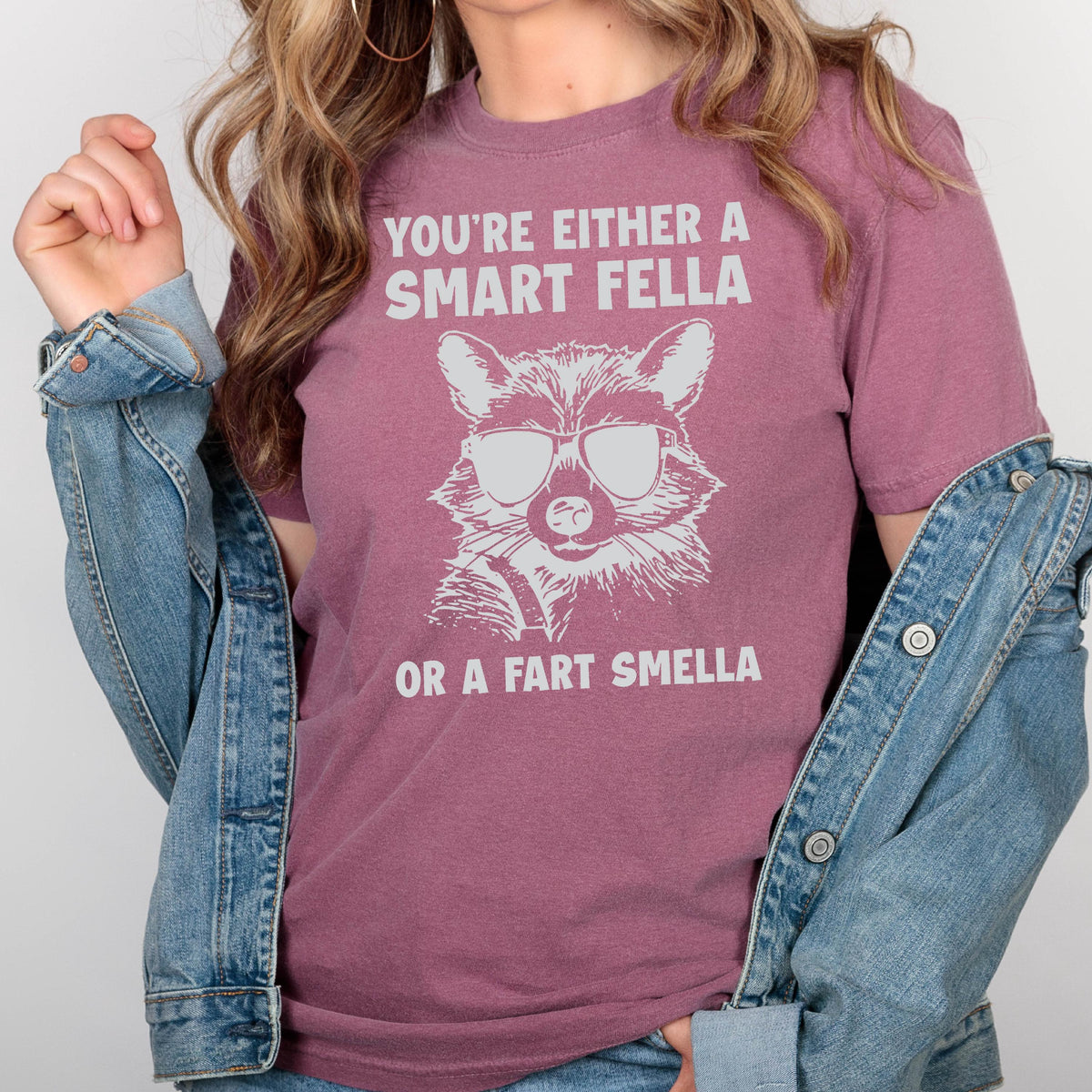 Funny Raccoon Comfort Colors T-Shirt: Retro Sarcastic Tee