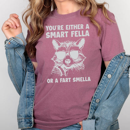 Funny Raccoon Comfort Colors T-Shirt: Retro Sarcastic Tee