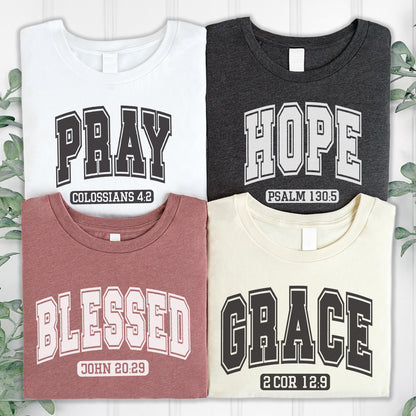 Christian Family T-Shirt  Faith Scripture Tee  Bible Verse Gift