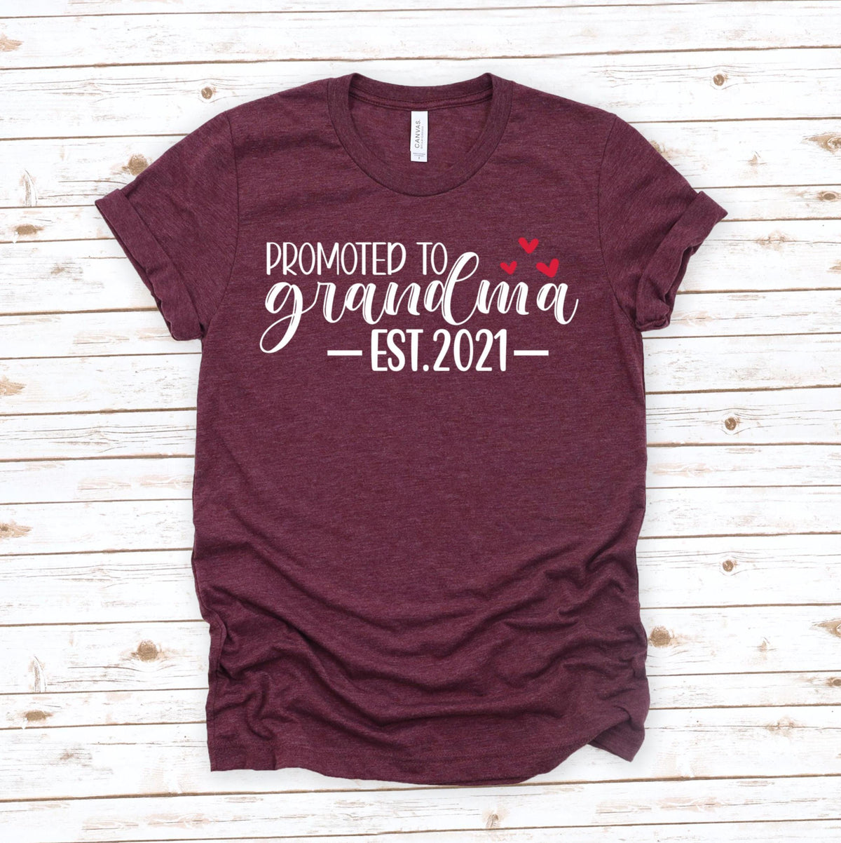 Personalized Grandma Est. T-Shirt, Pregnancy Reveal Tee, Mother's Day Gift