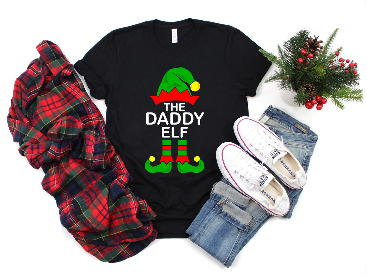 Custom The Elf Shirt, Christmas Family Matching Tee, Funny Holiday Shirt, Personalized Elf Shirt, Cute Xmas Group Outfit Idea