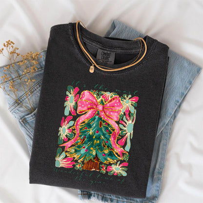 It's The Most Wonderful Time of the Year Christmas Shirt, Cute Christmas Tree Tee, Holiday Shirt, Festive Winter Shirt