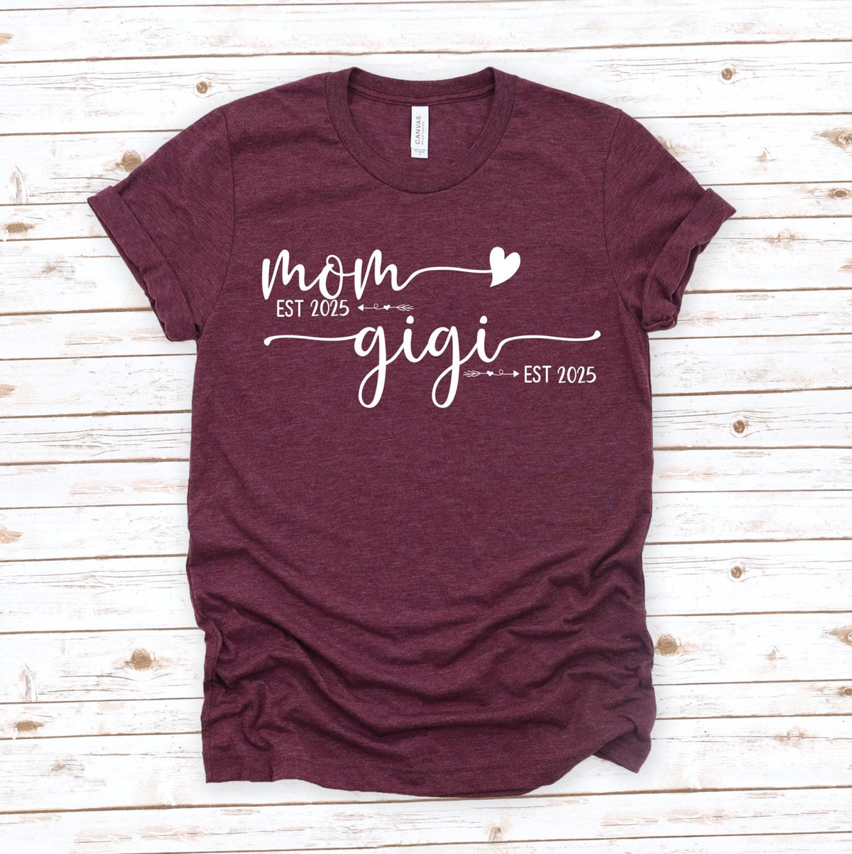 Personalized Grandma Est. Sweatshirt: Custom Mother's Day Tee