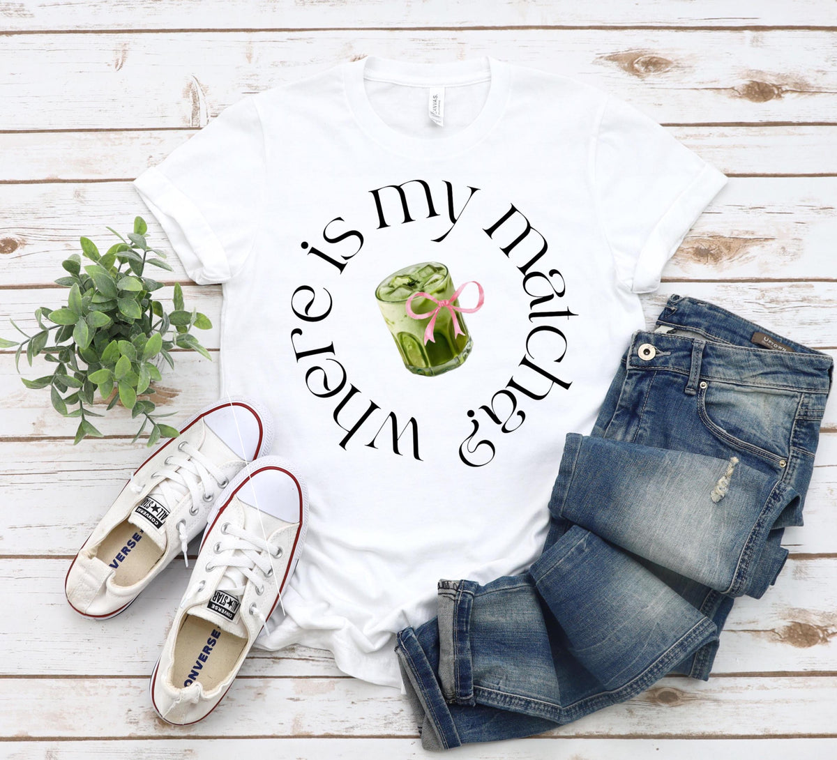 Where Is My Matcha Shirt, Clean Girl Aesthetic Tee, Coquette Matcha Latte Sweatshirt, Trendy Matcha Lover Hoodie
