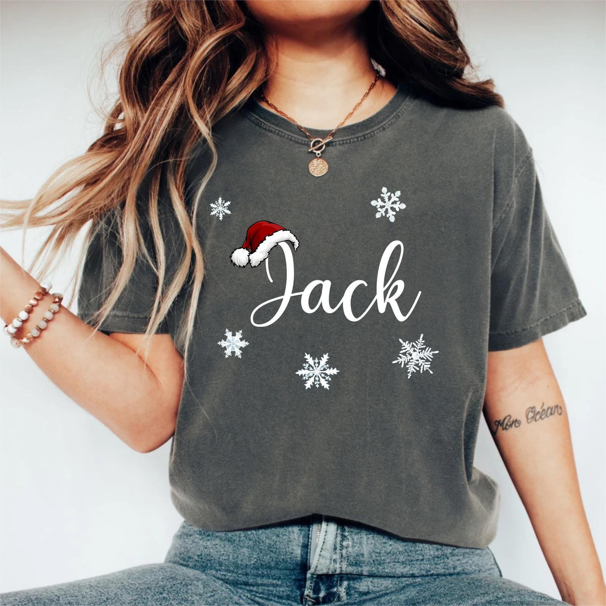Matching Family Christmas Shirt, Family Christmas Shirt, Matching Xmas Tee, Custom Christmas Tee, Personalized Name Christmas Family Shirt