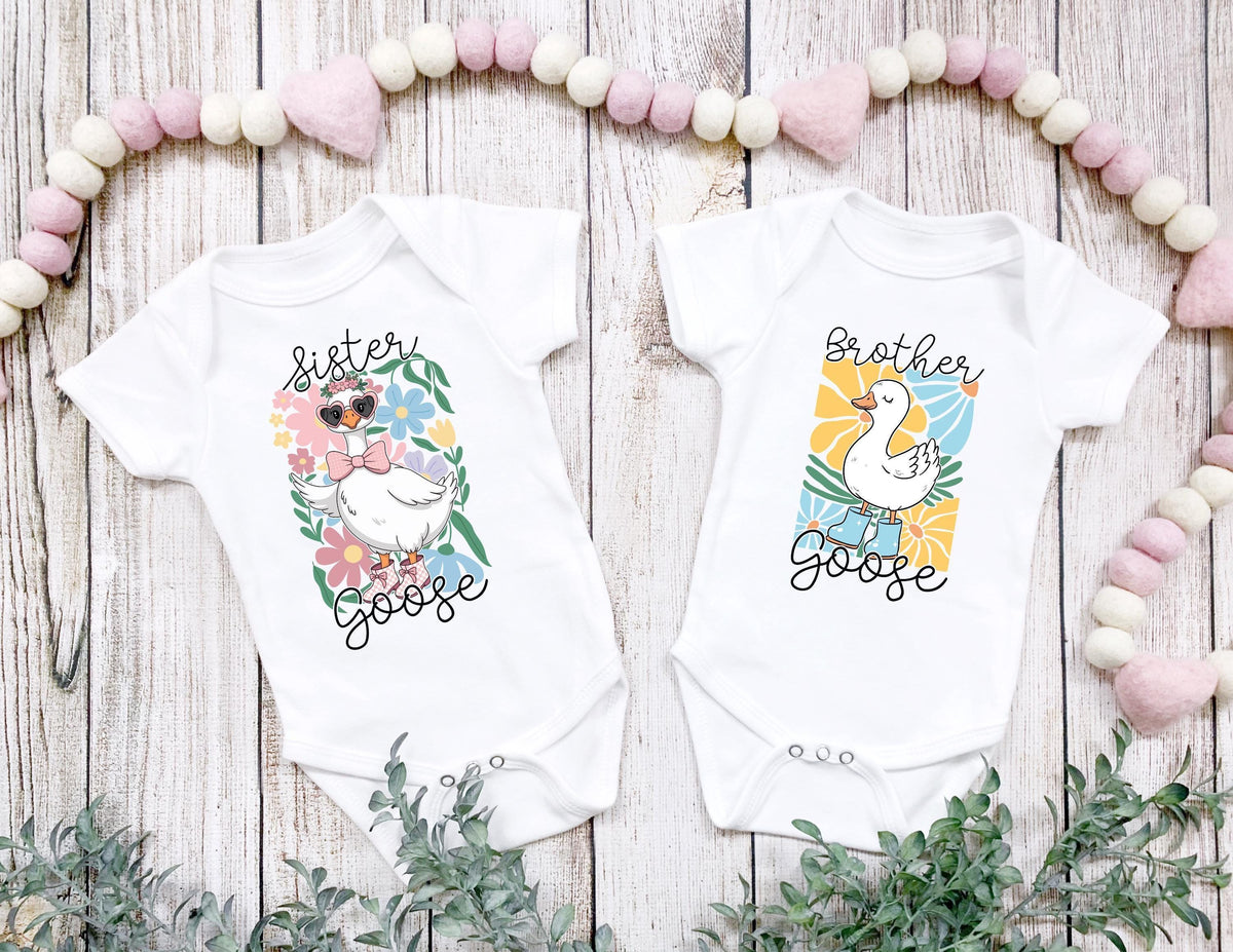 Goose Family Matching Shirts – Mama Goose, Daddy Goose, Sister Goose, Brother Goose – Custom Family Tees – All Sizes & Years Available
