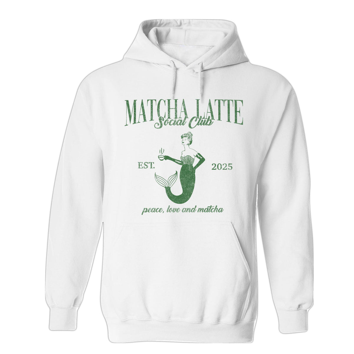 Matcha Latte Club Sweatshirt: Mermaid Iced Coffee Tee