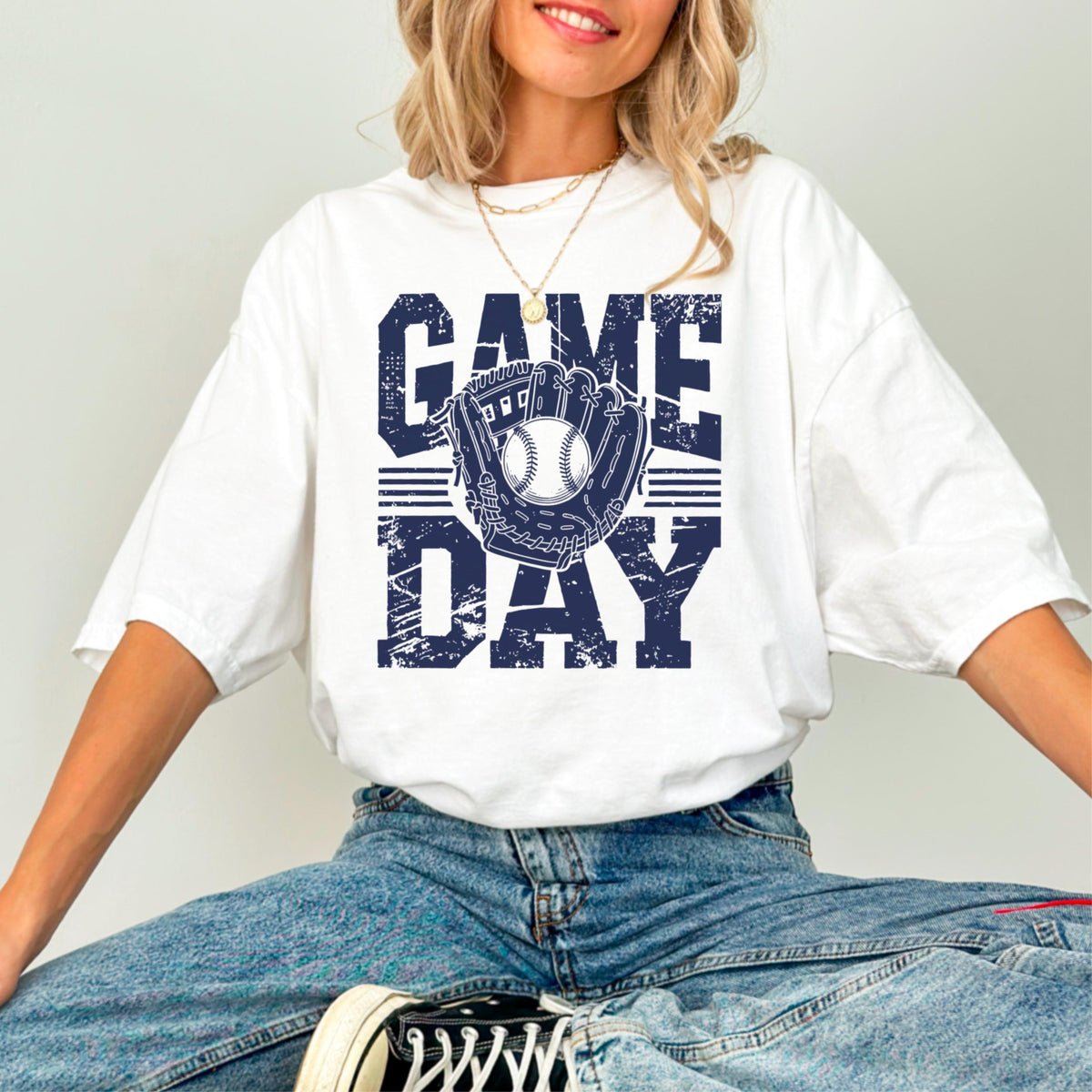 Game Day Baseball Shirt, Baseball Fans Tee, Sports Team Game Day T-shirt, Athletic Spirit Shirt, Fan Apparel Gift