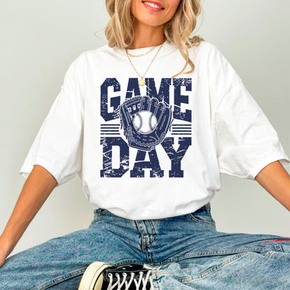 Game Day Baseball Shirt, Baseball Fans Tee, Sports Team Game Day T-shirt, Athletic Spirit Shirt, Fan Apparel Gift