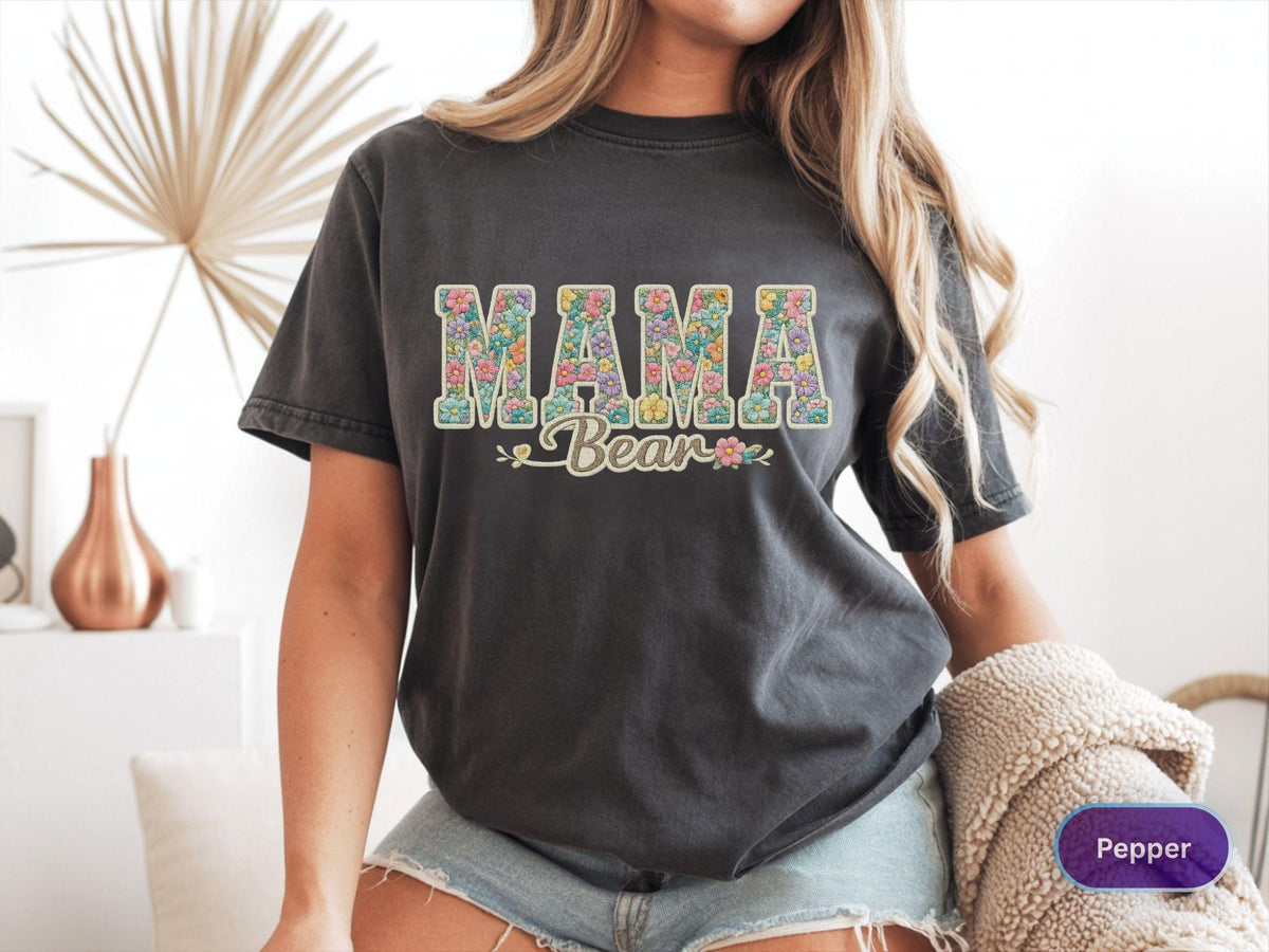 Mama Bear Shirt, Cute Mom Tee, Mothers Day Sweatshirt, Mama Bear Gift Shirt