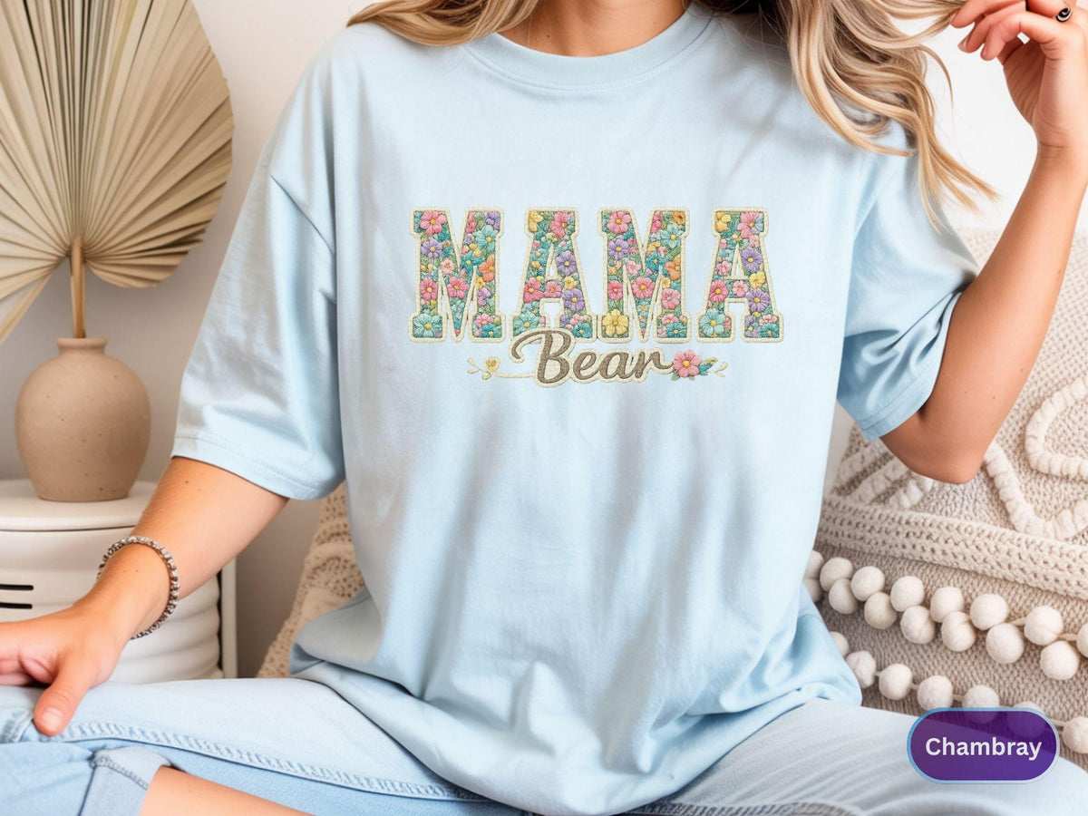 Mama Bear Shirt, Cute Mom Tee, Mothers Day Sweatshirt, Mama Bear Gift Shirt