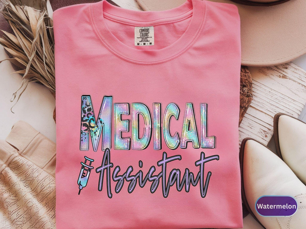 Medical Assistant Shirt, Healthcare Tee, Clinic Worker Sweatshirt, Medical Gift Shirt