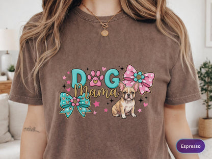 Dog Mama Shirt, Cute Pet Lover Tee, Dog Mom Sweatshirt, Puppy Lover Gift Shirt
