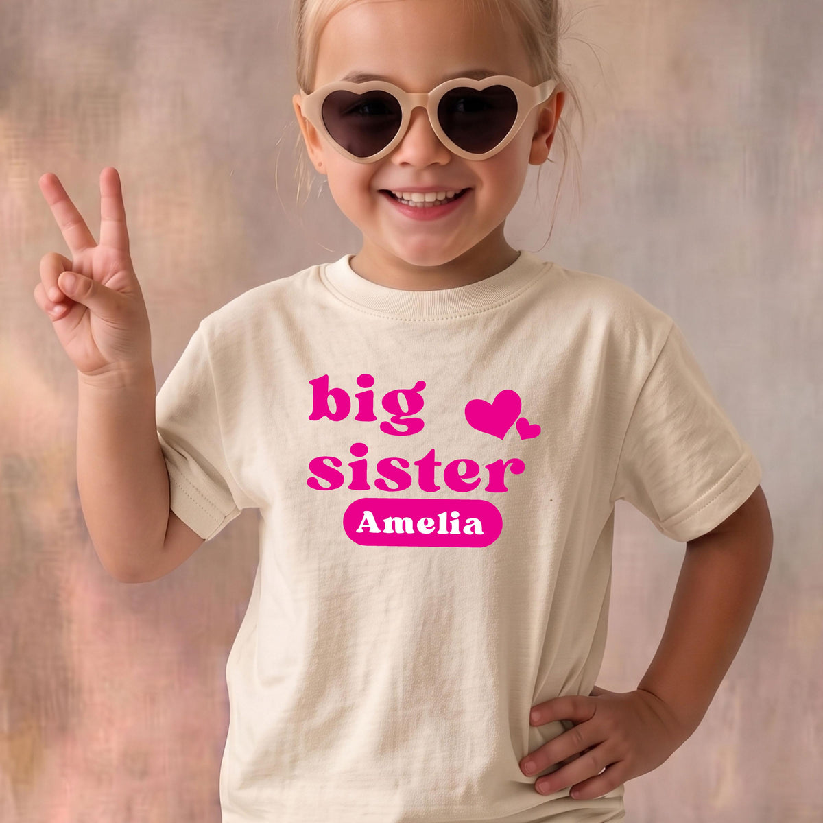 Personalized Big Brother Shirt, Custom Name Kids Tee, Little Sister Shirt, Sibling Gift, New Baby Announcement