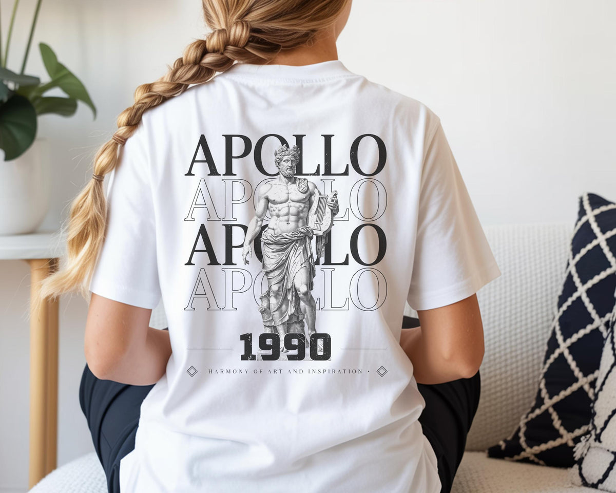 Retro Apollo Art Studio 1990 Sweatshirt, Vintage Greek Statue Crewneck, Aesthetic Hoodie, Celestial Graphic Pullover, Cozy Art Lover Gift